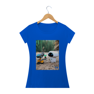Nome do produto Camiseta Feminina Wall-E and Eva - Atena™