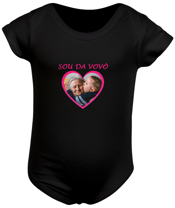 Body Infantil Sou da Vovó (1 Imagem) - Atena™
