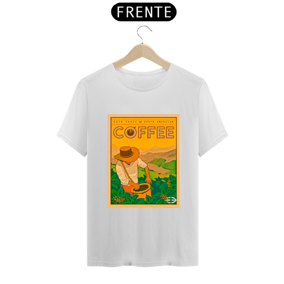 Camiseta Unissex Coffee - Atena™
