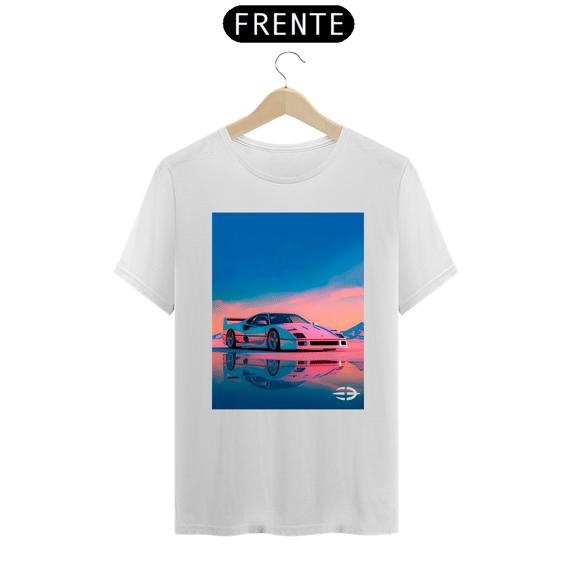 Camiseta Masculina Ferrari F40 Vintage - Atena™