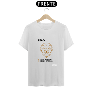Nome do produto Camiseta Unissex Signo Leão - Atena™ 