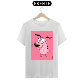 Nome do produto Camiseta Prime Masculina Coragem o Cão Covarde - Atena™
