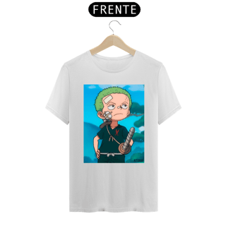 Nome do produto Camiseta Premium Unissex Little Zoro - Atena™