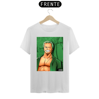 Nome do produto Camiseta Premium Unissex Zoro - Atena™