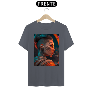 Nome do produto Camiseta Unissex Cyberpunk Woman - Atena™