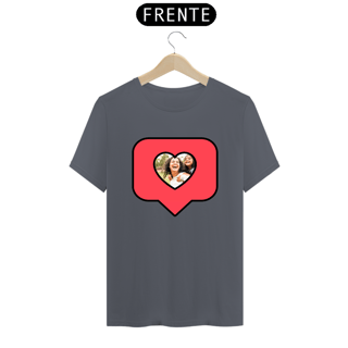 Nome do produto Camiseta Unissex Personalizada Curtida (1 Foto) - Atena™