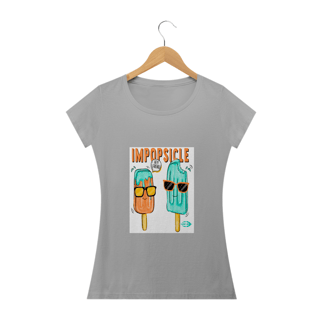 Nome do produto Camiseta Feminina Impopsicle - Atena™