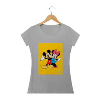 Nome do produto Camiseta Feminina Mickey e Minnie - Atena™
