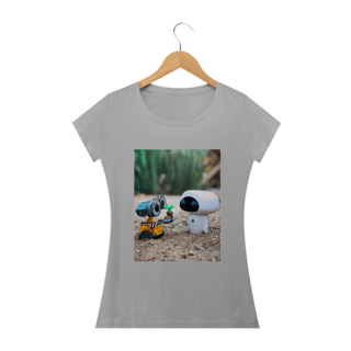 Nome do produto Camiseta Feminina Wall-E and Eva - Atena™
