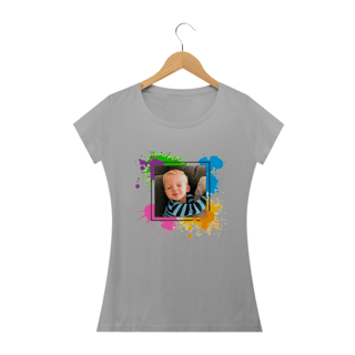 Nome do produto Camiseta Feminina Personalizada Quadro - Atena™