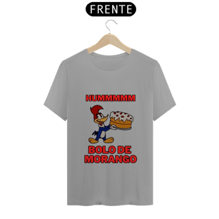 Nome do produto Camiseta Premium Bolo de Morango Pica-Pau - Atena™