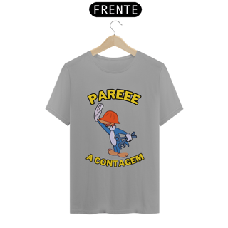 Nome do produto Camiseta Premium Pare a Contagem Pica-Pau - Atena™