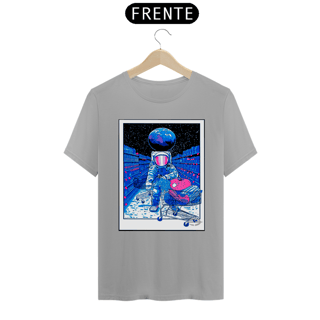 Nome do produto Camiseta Unissex Astronauta no Supermercado - Atena™
