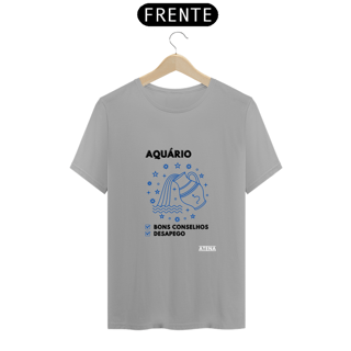 Nome do produto Camiseta Unissex Signo Aquário - Atena™ 