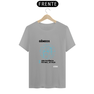 Nome do produto Camiseta Unissex Signo Gêmeos - Atena™ 
