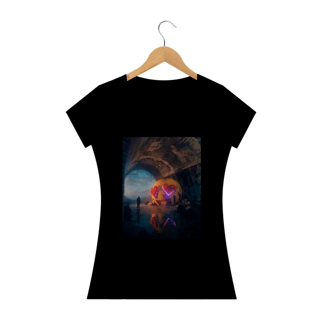 Nome do produto Camiseta Feminina Abandoned Emoji - Atena™