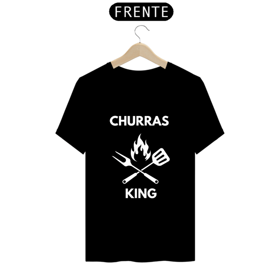Camiseta Unissex Churras King - Atena™