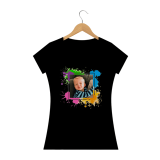 Nome do produto Camiseta Feminina Personalizada Quadro - Atena™