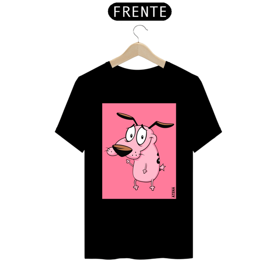 Camiseta Prime Masculina Coragem o Cão Covarde - Atena™