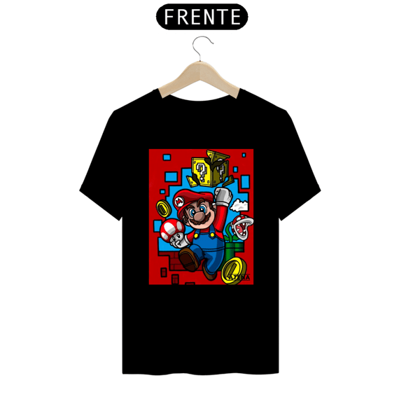 Camiseta Prime Masculina SuperMario - Atena™