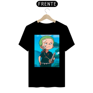 Nome do produto Camiseta Premium Unissex Little Zoro - Atena™