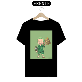 Nome do produto Camiseta Premium Unissex Teen Zoro - Atena™