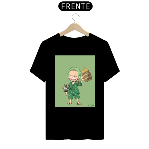 Camiseta Premium Unissex Teen Zoro - Atena™