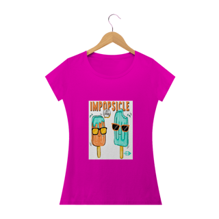 Nome do produto Camiseta Feminina Impopsicle - Atena™