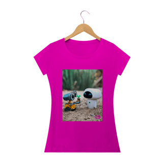 Nome do produto Camiseta Feminina Wall-E and Eva - Atena™