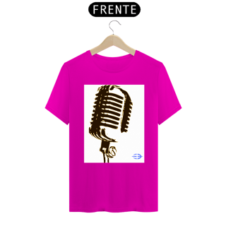 Nome do produto Camiseta Masculina Microfone - Atena™