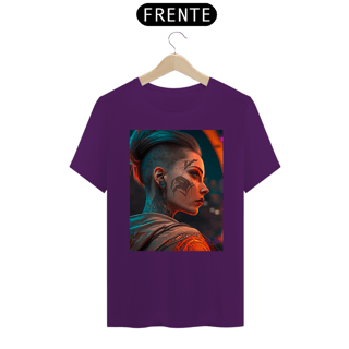 Nome do produto Camiseta Unissex Cyberpunk Woman - Atena™