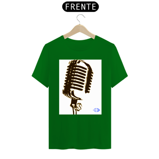 Nome do produto Camiseta Masculina Microfone - Atena™