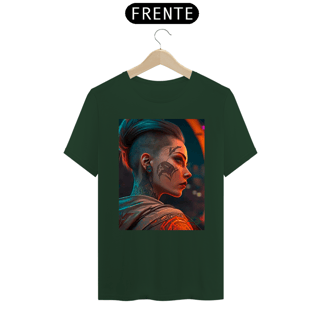 Nome do produto Camiseta Unissex Cyberpunk Woman - Atena™