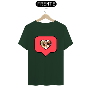 Nome do produto Camiseta Unissex Personalizada Curtida (1 Foto) - Atena™