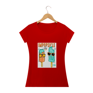 Nome do produto Camiseta Feminina Impopsicle - Atena™