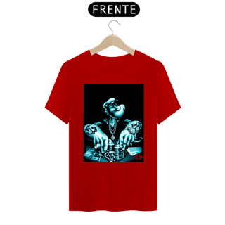 Nome do produto Camiseta Masculina Popeye Jogando Poker - Atena™