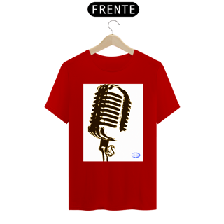 Nome do produto Camiseta Masculina Microfone - Atena™