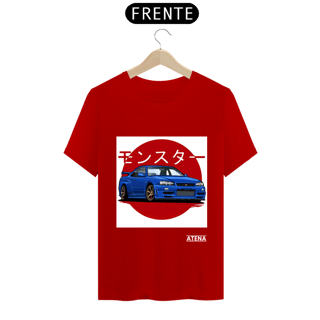 Nome do produto Camiseta Masculina Nissan GTR R34 - Atena™