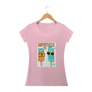 Nome do produto Camiseta Feminina Impopsicle - Atena™