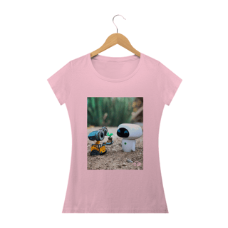 Nome do produto Camiseta Feminina Wall-E and Eva - Atena™