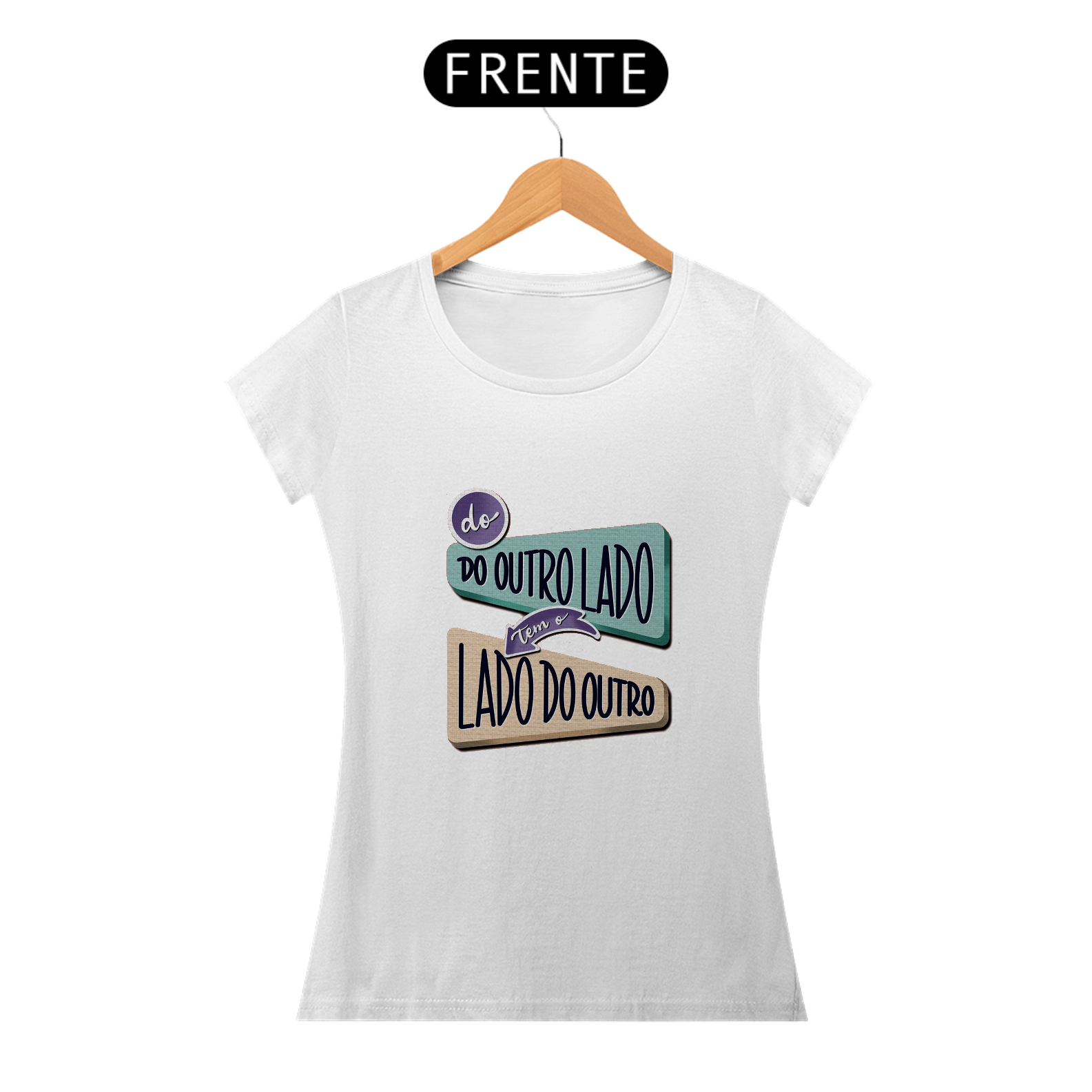 Blusa Feminina - Do outro lado