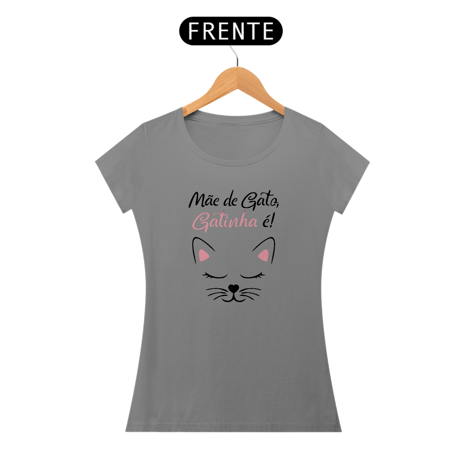 Blusa Feminina - Mãe de gatinha