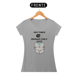 Blusa Feminina - Brinque com o gato