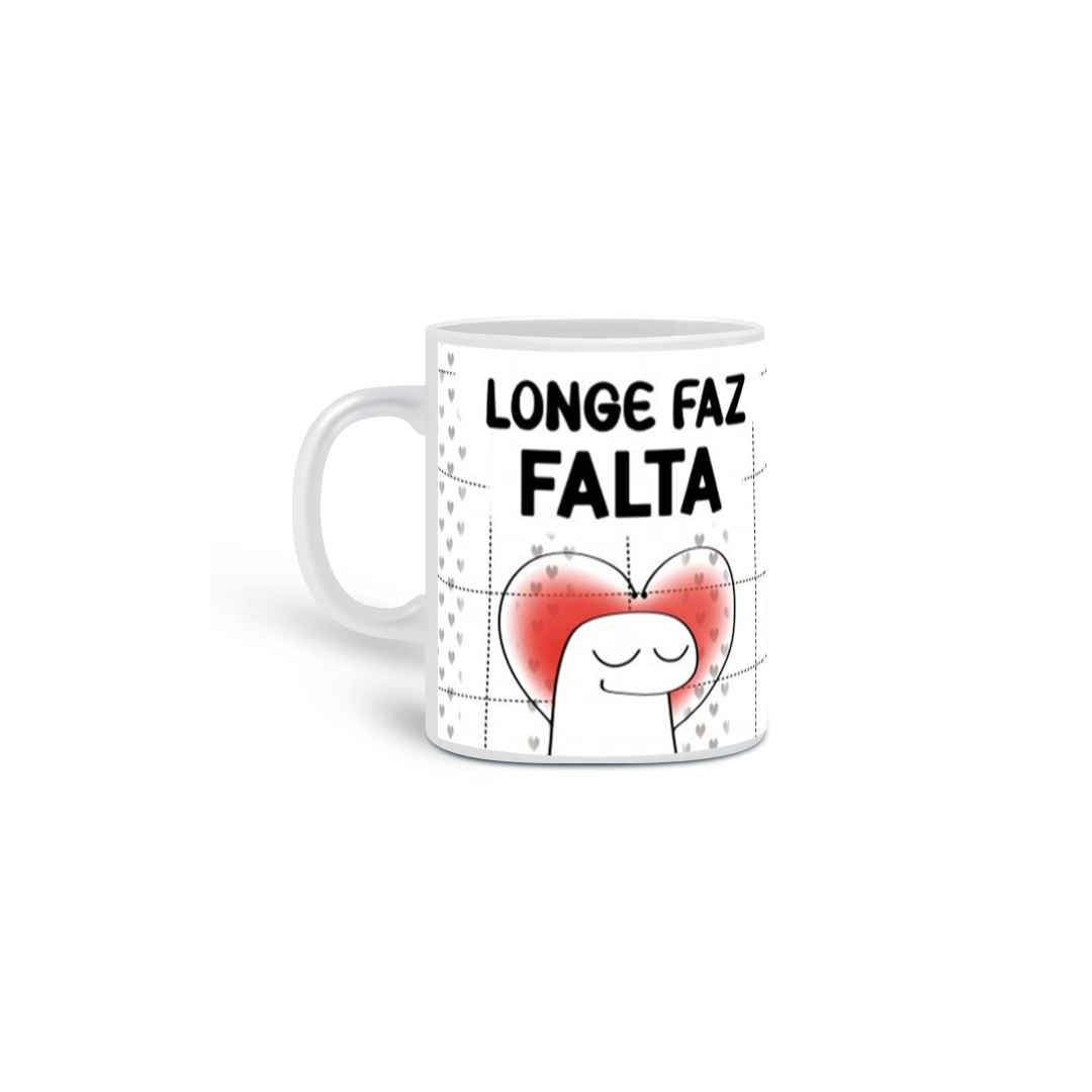 Caneca - Longe faz falta