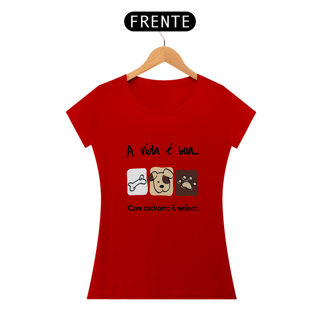 Blusa Feminina - Com Cachorro