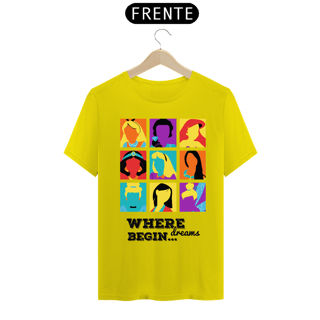 Nome do produto Camiseta Where Dreams Begin