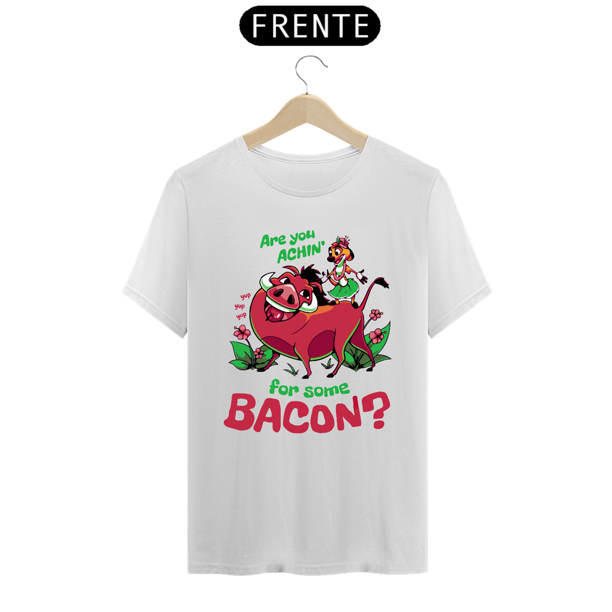 Nome do produto: Camiseta Bacon
