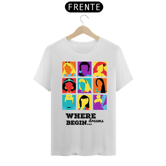 Camiseta Where Dreams Begin