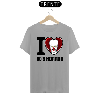 Nome do produto Camiseta I Love 80's Horror