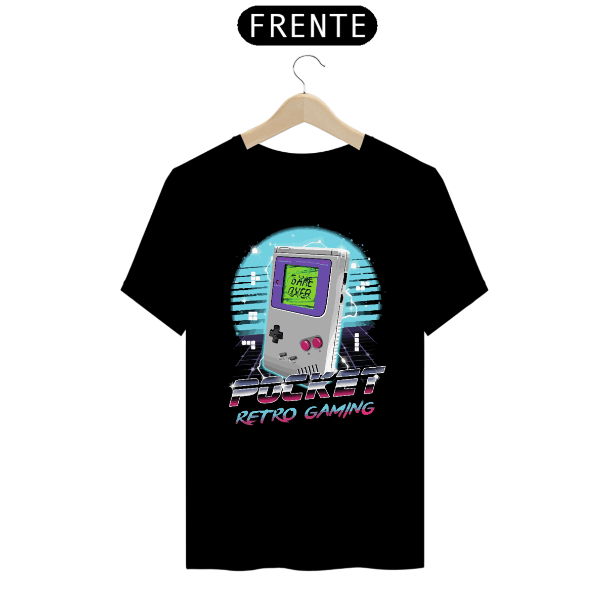 Nome do produto: Camiseta Retro Gaming